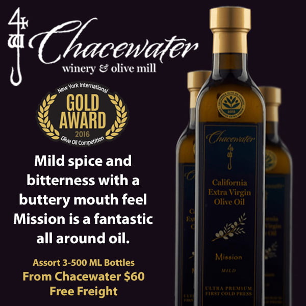 Chacewater Olive Mill Mission Extra Virgin Olive Oil