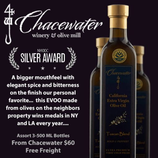 Chacewater Tuscan Blend Extra Virgin Olive Oil