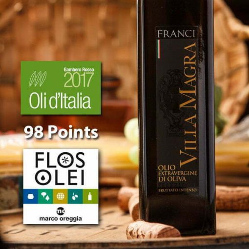 Frantoio Franci Villa Magra Olive Oil from Tuscany Italy