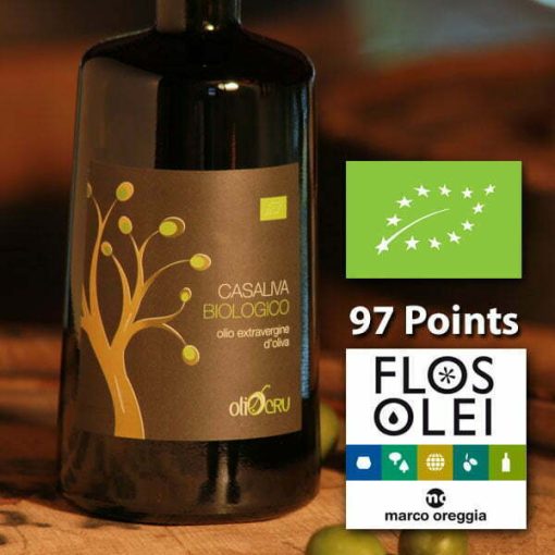 Olio Cru Casaliva Biologico Olive Oil