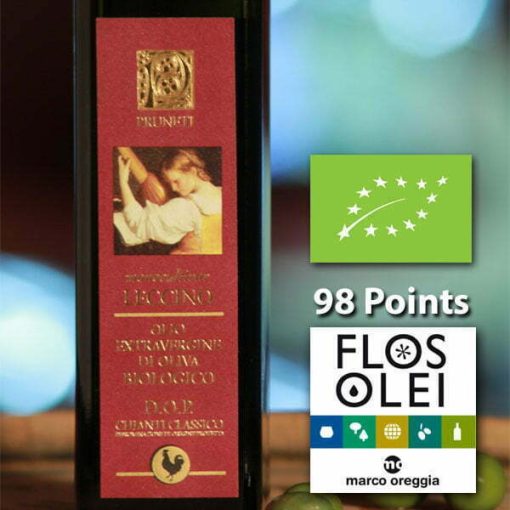 Pruneti Leccino Olive Oil from Tuscany Italy